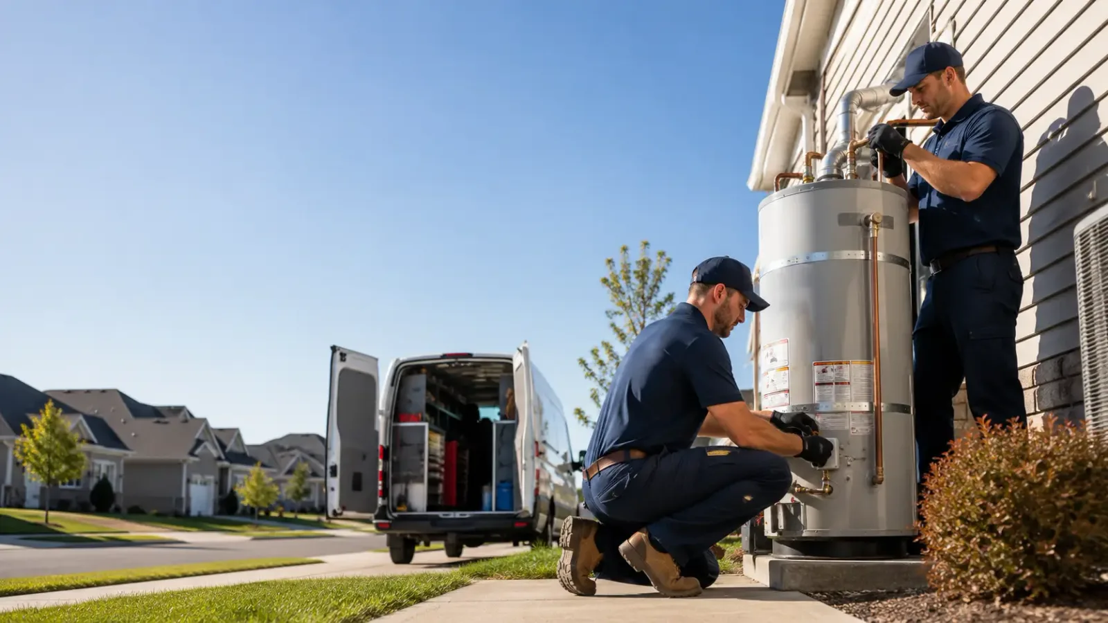 Water Heater Installation in Montezuma, OH